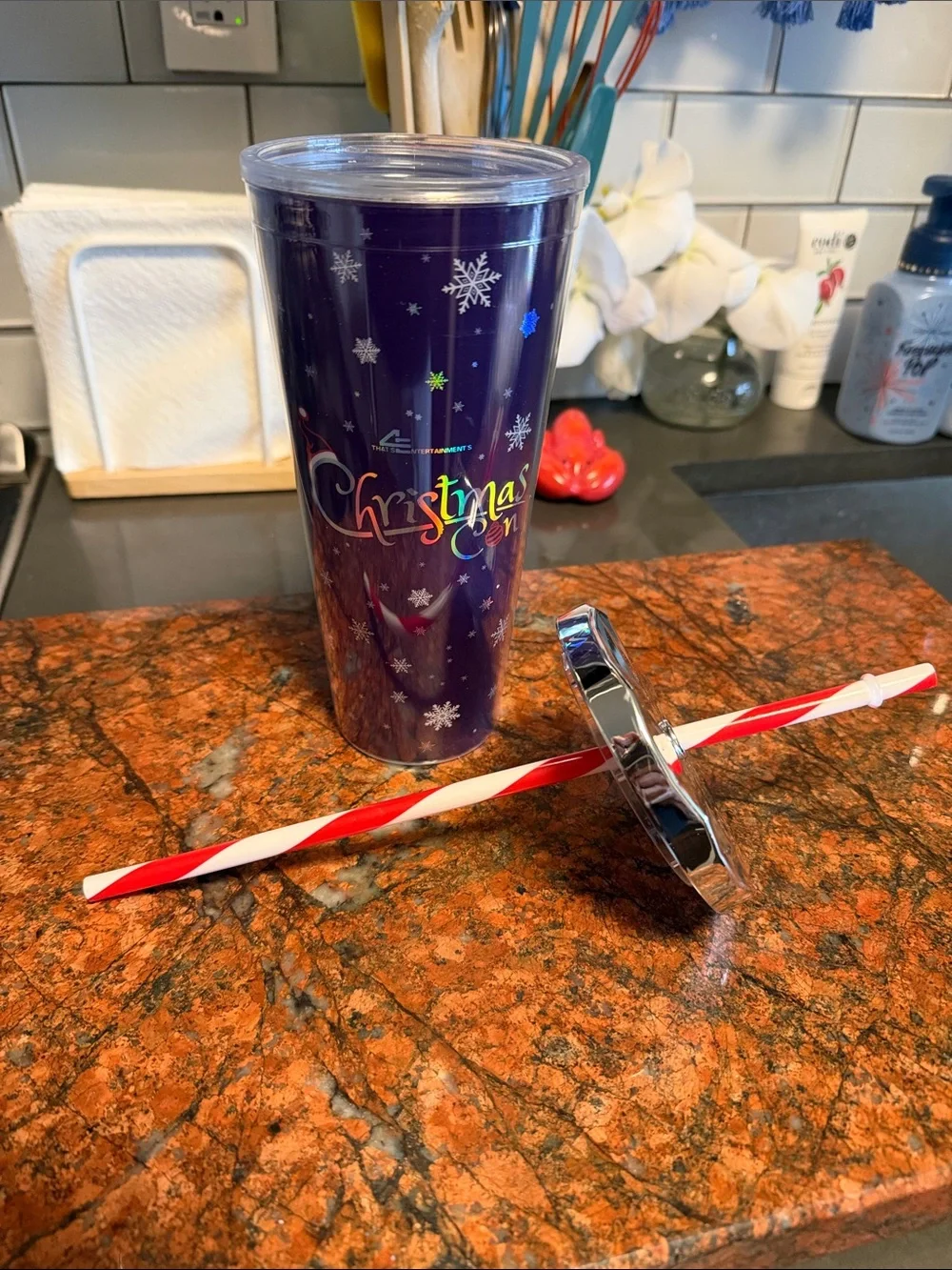 Christmas Con Holiday Travel Tumbler - 20 oz